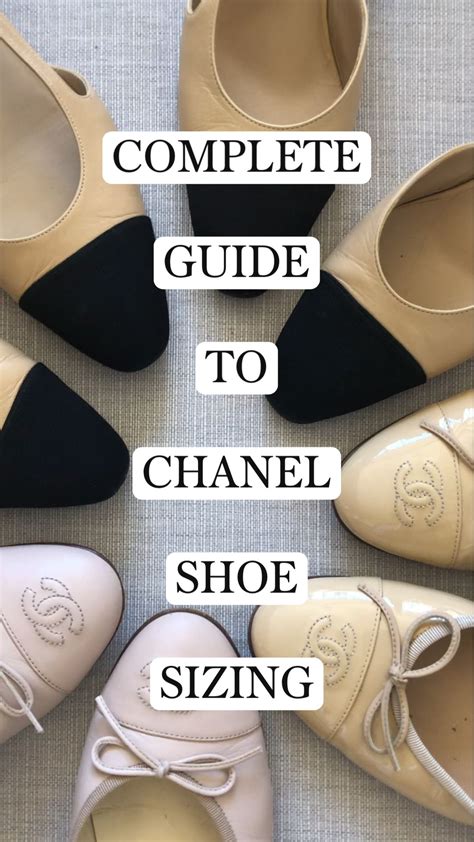 chanel shoe size chart.